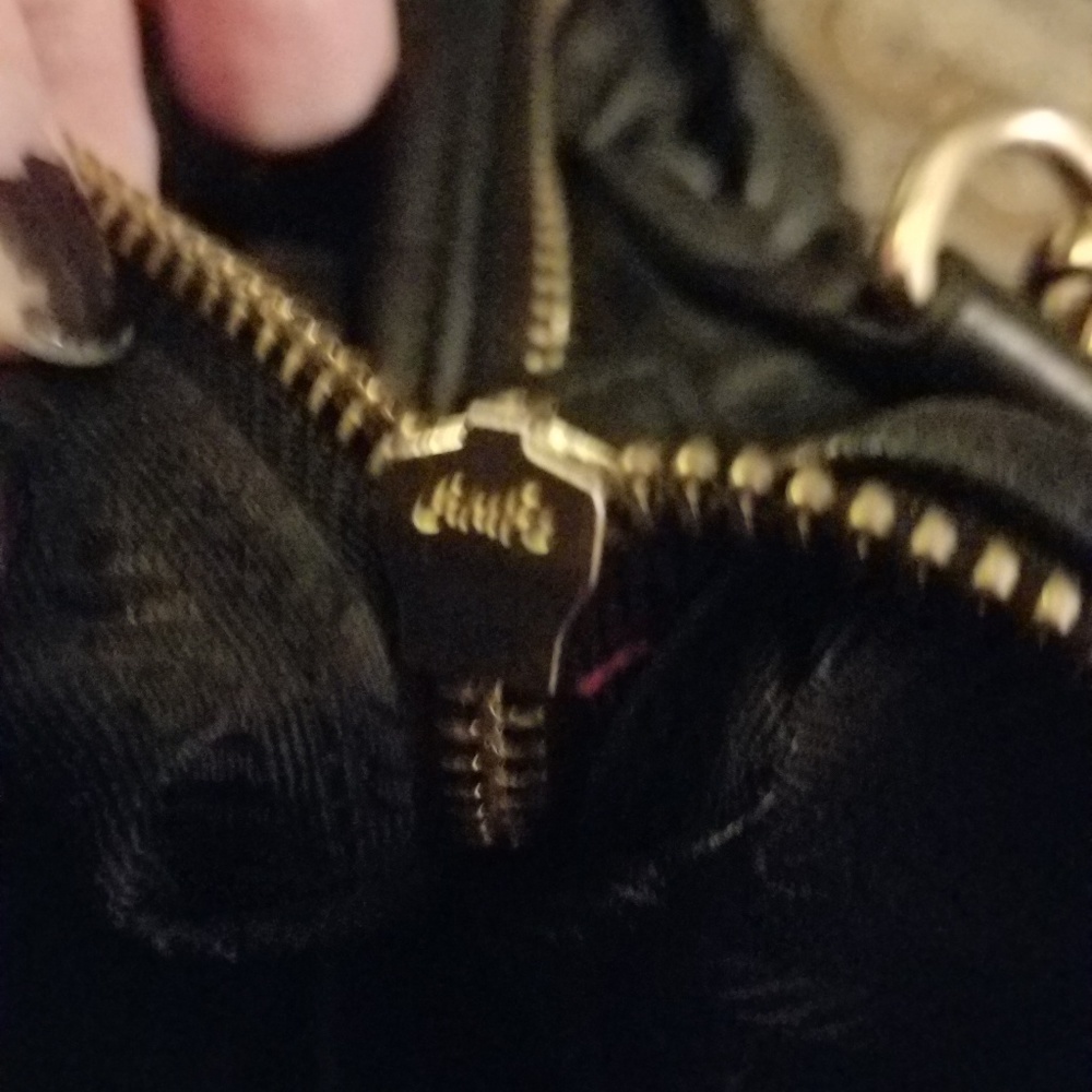 Prada Black Nappa Gaufre Ruched - Picture 5 of 6